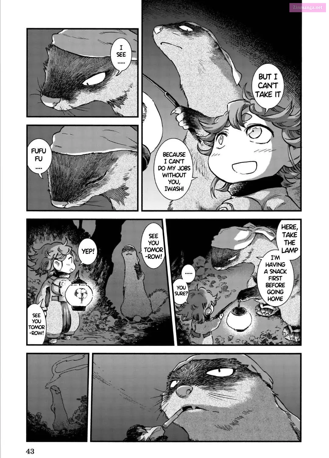 Hakumei & Mikochi: Tiny Little Life in the Woods Chapter 75 page 45 - Mangabat