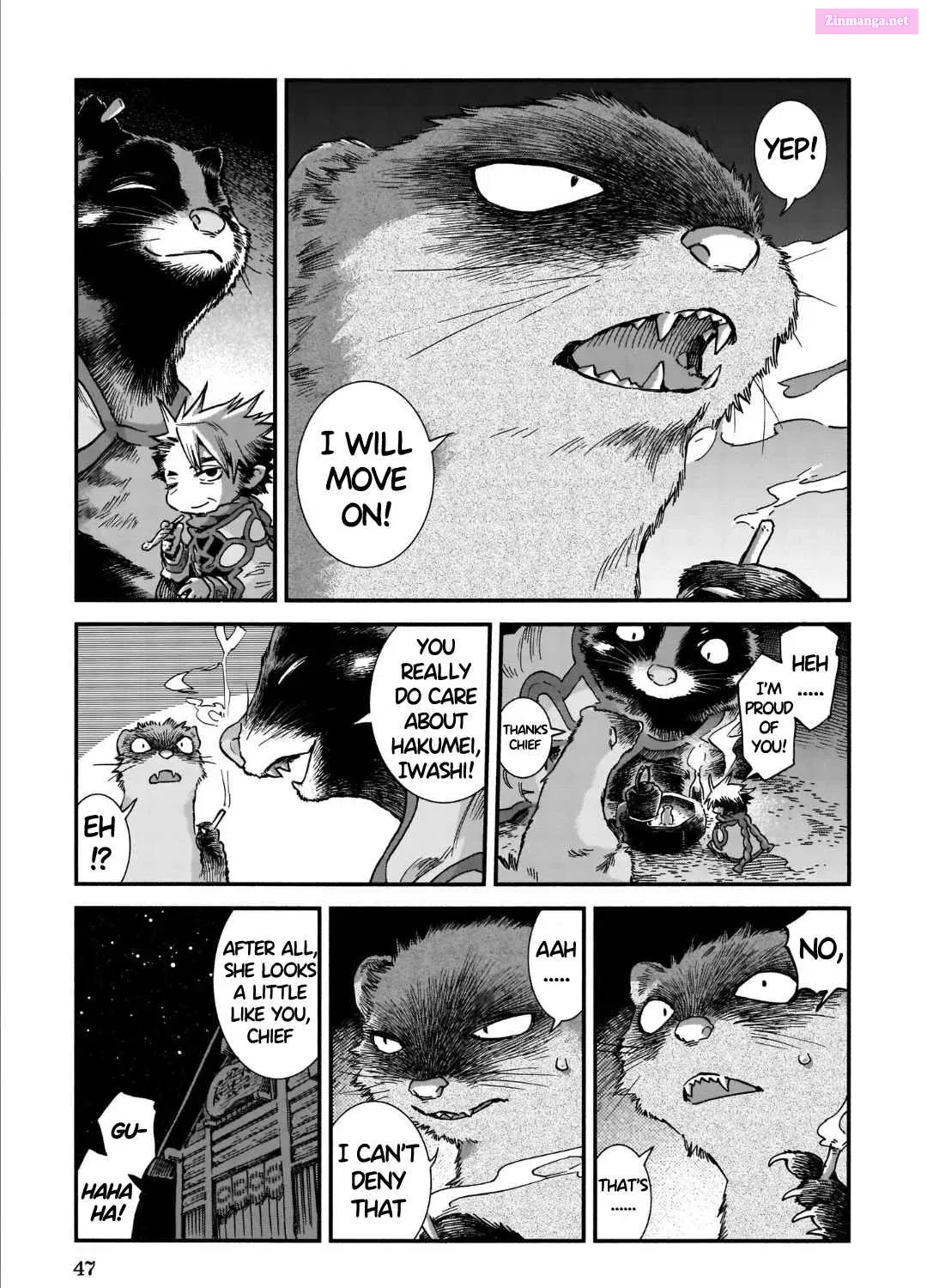 Hakumei & Mikochi: Tiny Little Life in the Woods Chapter 75 page 53 - Mangabat