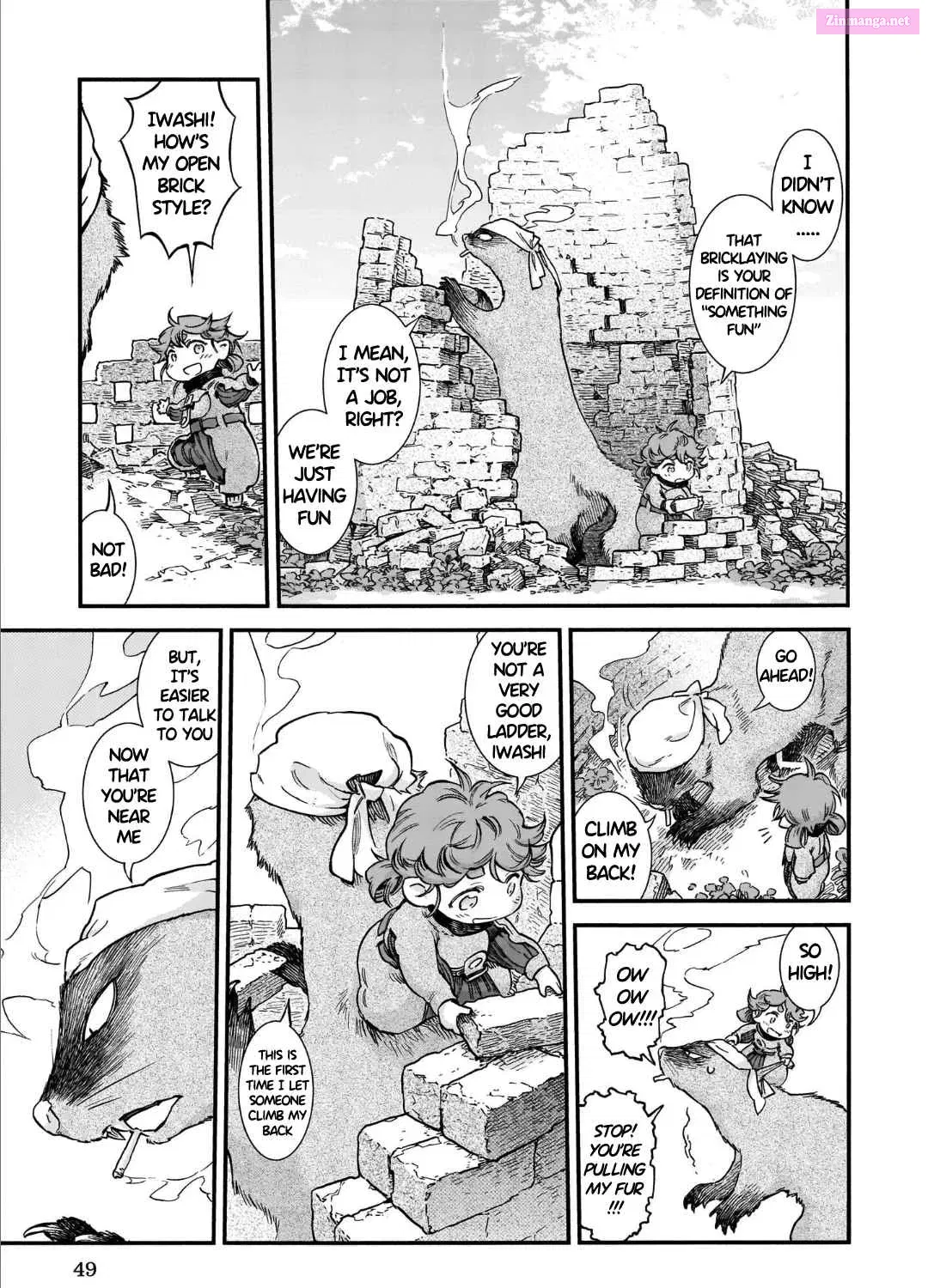 Hakumei & Mikochi: Tiny Little Life in the Woods Chapter 75 page 57 - Mangabat