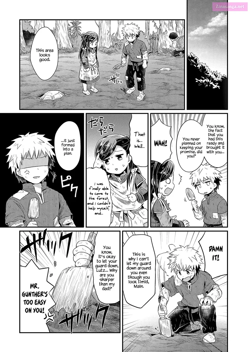 Honzuki no Gekokujou: Shisho ni Naru Tame ni wa Shudan o Erandeiraremasen—Dai 1-bu: Hon ga Nai nara Tsukureba Ii! Chapter 10 page 14 - MangaNelo