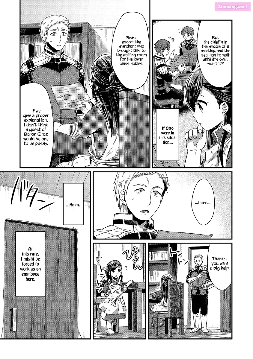 Honzuki no Gekokujou: Shisho ni Naru Tame ni wa Shudan o Erandeiraremasen—Dai 1-bu: Hon ga Nai nara Tsukureba Ii! Chapter 11 page 17 - MangaKakalot