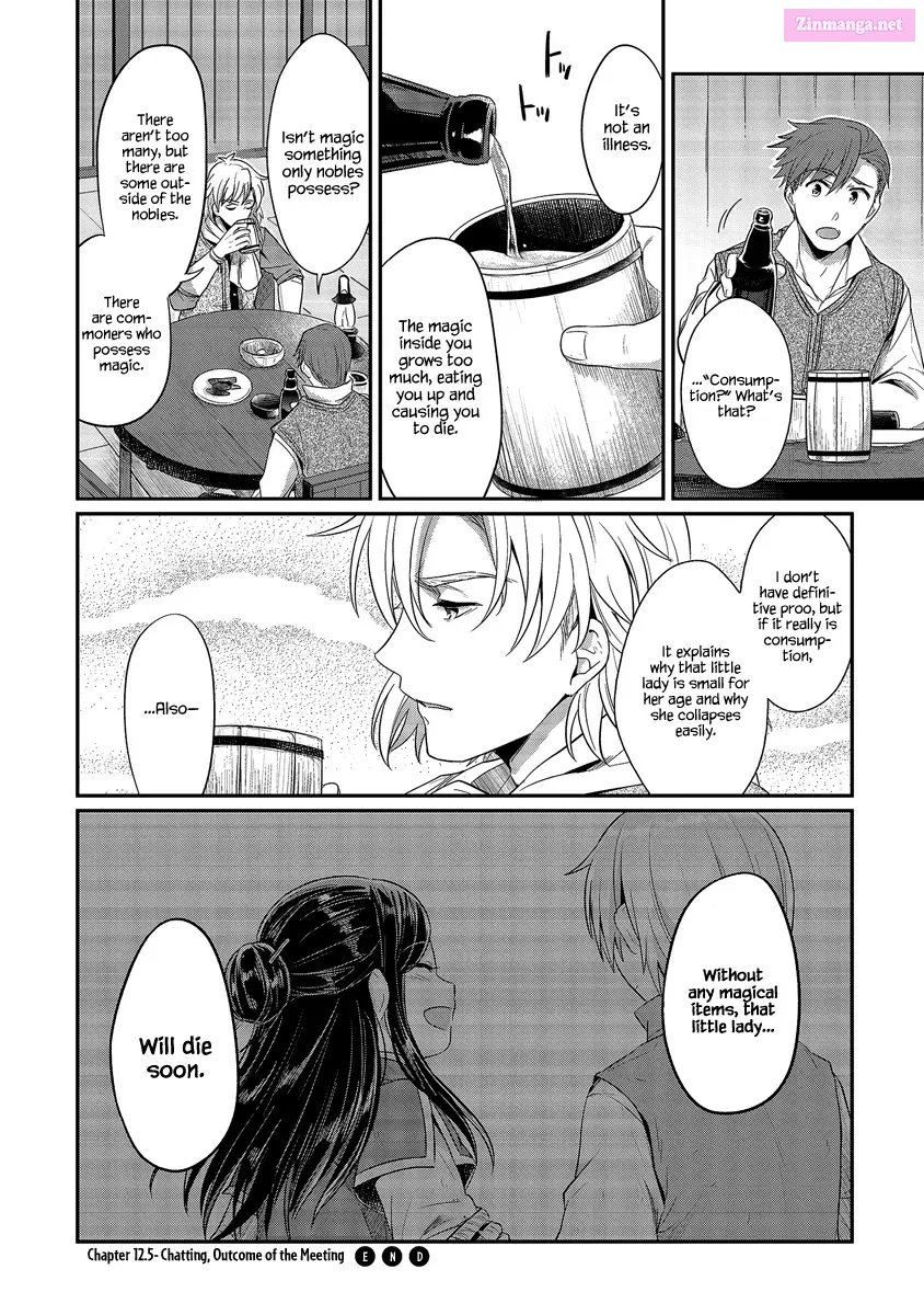 Honzuki no Gekokujou: Shisho ni Naru Tame ni wa Shudan o Erandeiraremasen—Dai 1-bu: Hon ga Nai nara Tsukureba Ii! Chapter 12.5 page 10 - MangaKakalot