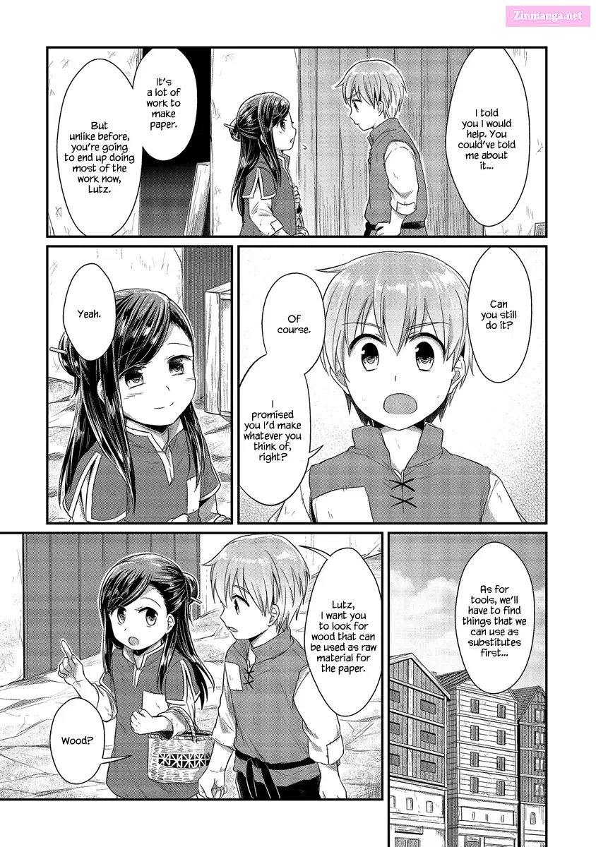 Honzuki no Gekokujou: Shisho ni Naru Tame ni wa Shudan o Erandeiraremasen—Dai 1-bu: Hon ga Nai nara Tsukureba Ii! Chapter 13 page 4 - MangaNelo