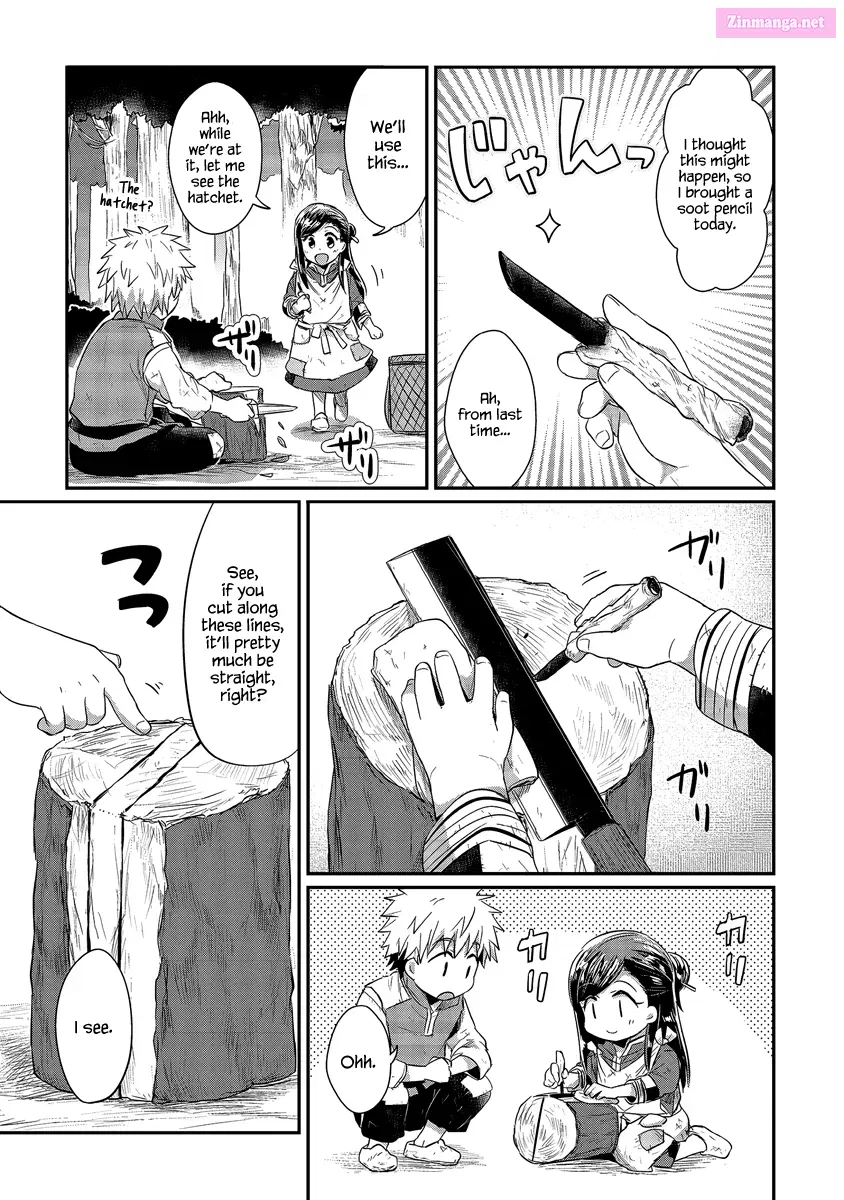 Honzuki no Gekokujou: Shisho ni Naru Tame ni wa Shudan o Erandeiraremasen—Dai 1-bu: Hon ga Nai nara Tsukureba Ii! Chapter 13 page 34 - MangaNelo