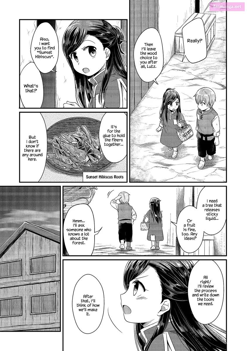 Honzuki no Gekokujou: Shisho ni Naru Tame ni wa Shudan o Erandeiraremasen—Dai 1-bu: Hon ga Nai nara Tsukureba Ii! Chapter 13 page 6 - MangaNelo