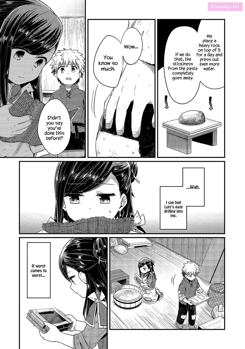 Honzuki no Gekokujou: Shisho ni Naru Tame ni wa Shudan o Erandeiraremasen—Dai 1-bu: Hon ga Nai nara Tsukureba Ii! Chapter 17 page 8 - MangaNelo