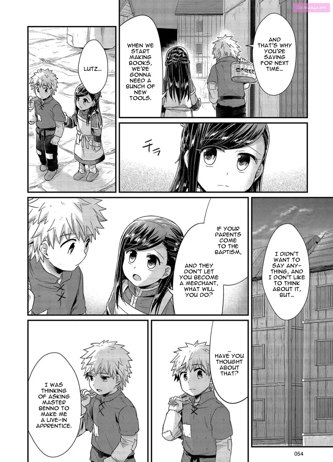 Honzuki no Gekokujou: Shisho ni Naru Tame ni wa Shudan o Erandeiraremasen—Dai 1-bu: Hon ga Nai nara Tsukureba Ii! Chapter 21 page 53 - MangaKakalot