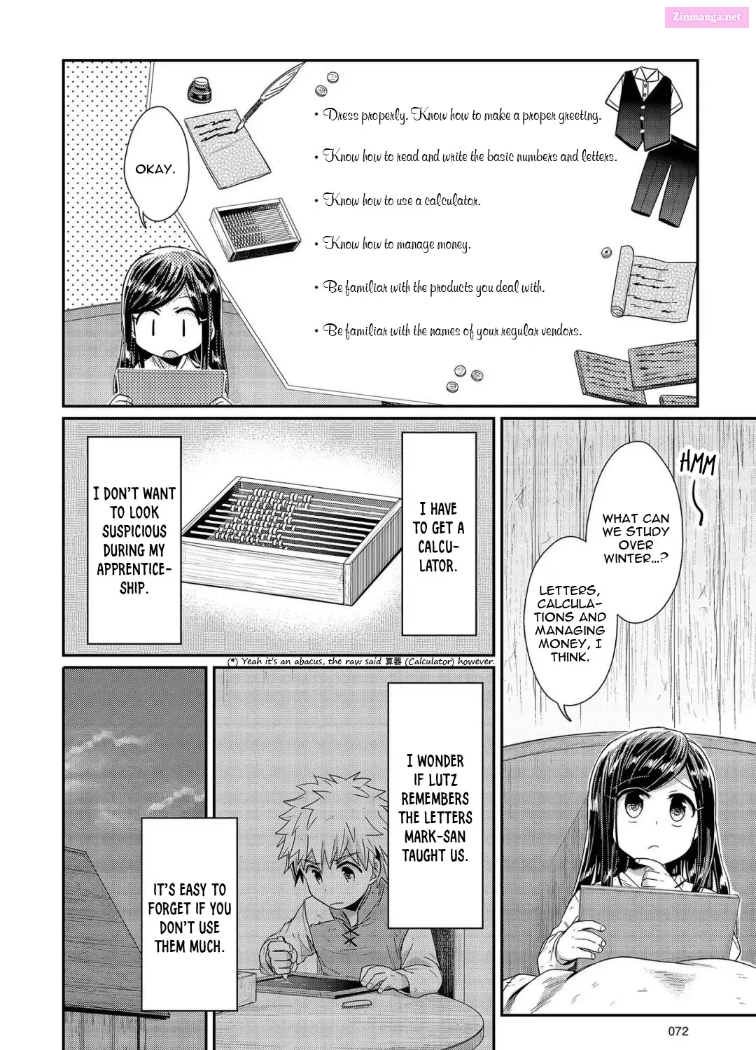 Honzuki no Gekokujou: Shisho ni Naru Tame ni wa Shudan o Erandeiraremasen—Dai 1-bu: Hon ga Nai nara Tsukureba Ii! Chapter 22 page 13 - MangaKakalot