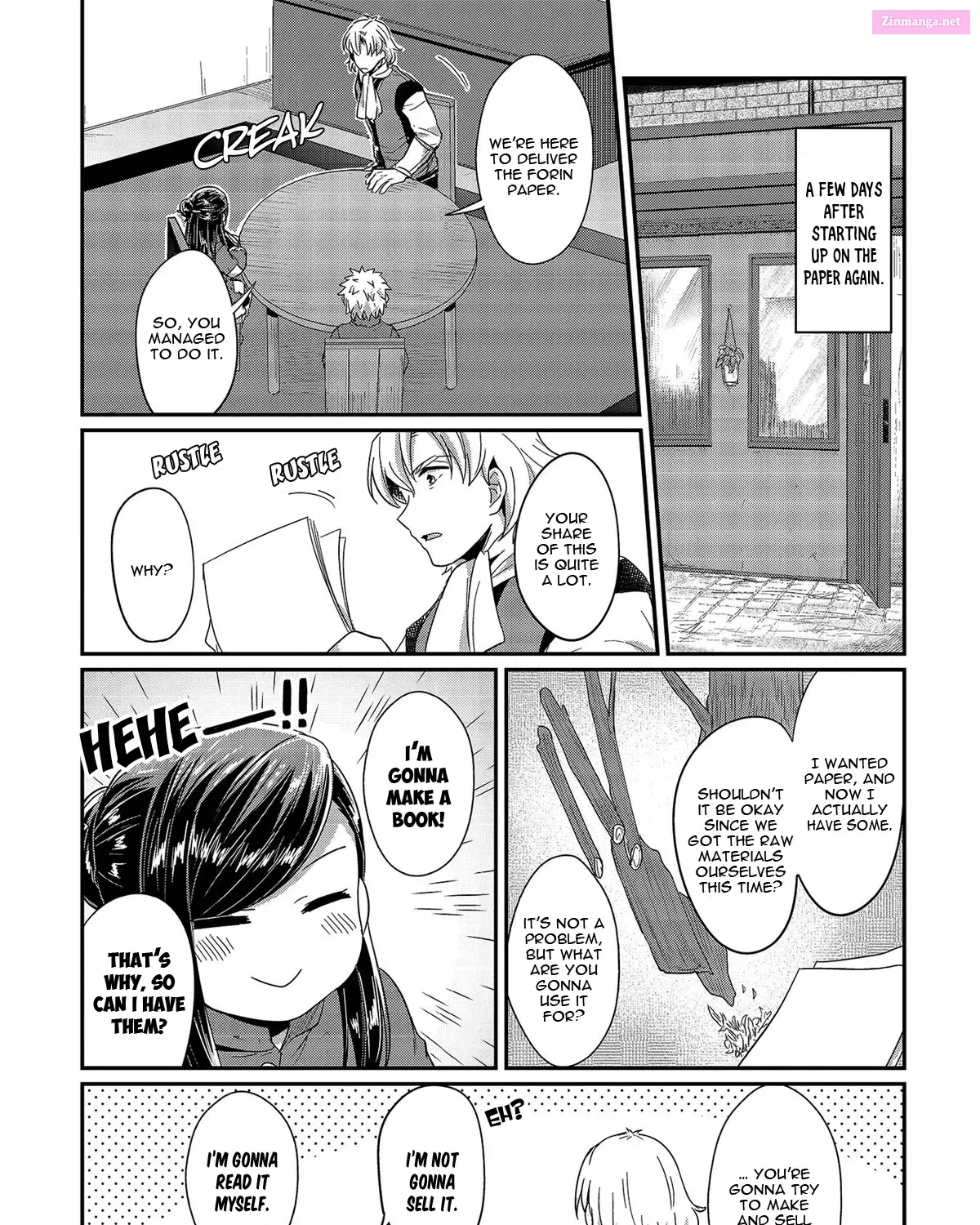 Honzuki no Gekokujou: Shisho ni Naru Tame ni wa Shudan o Erandeiraremasen—Dai 1-bu: Hon ga Nai nara Tsukureba Ii! Chapter 28 page 37 - MangaKakalot