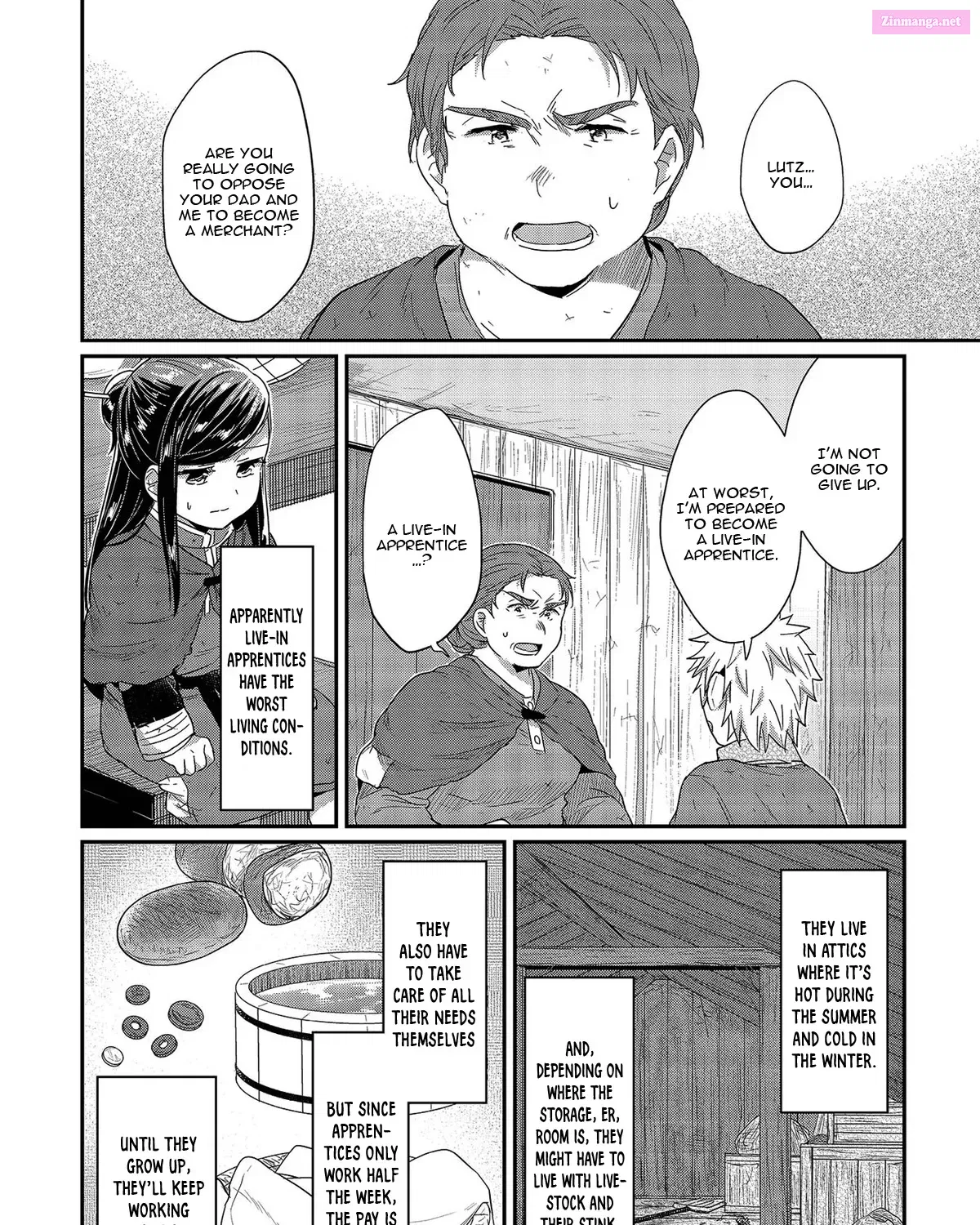 Honzuki no Gekokujou: Shisho ni Naru Tame ni wa Shudan o Erandeiraremasen—Dai 1-bu: Hon ga Nai nara Tsukureba Ii! Chapter 28 page 9 - MangaKakalot