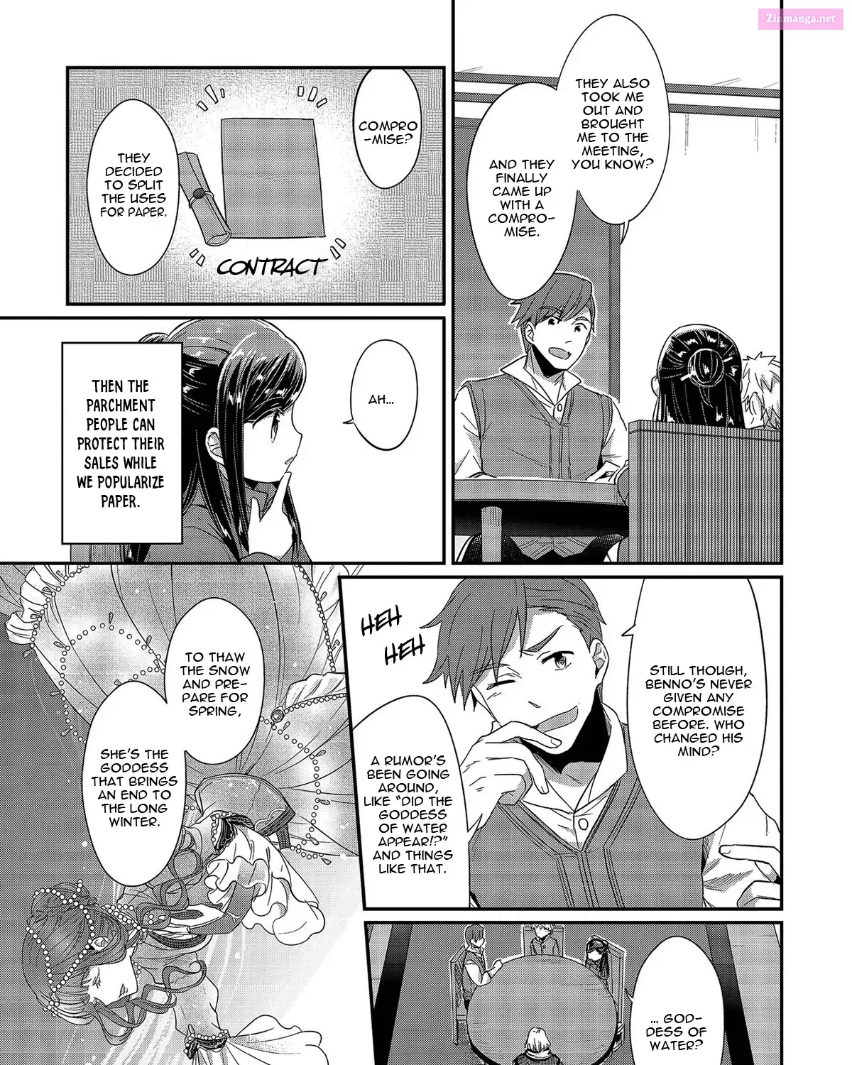 Honzuki no Gekokujou: Shisho ni Naru Tame ni wa Shudan o Erandeiraremasen—Dai 1-bu: Hon ga Nai nara Tsukureba Ii! Chapter 29 page 35 - MangaNato