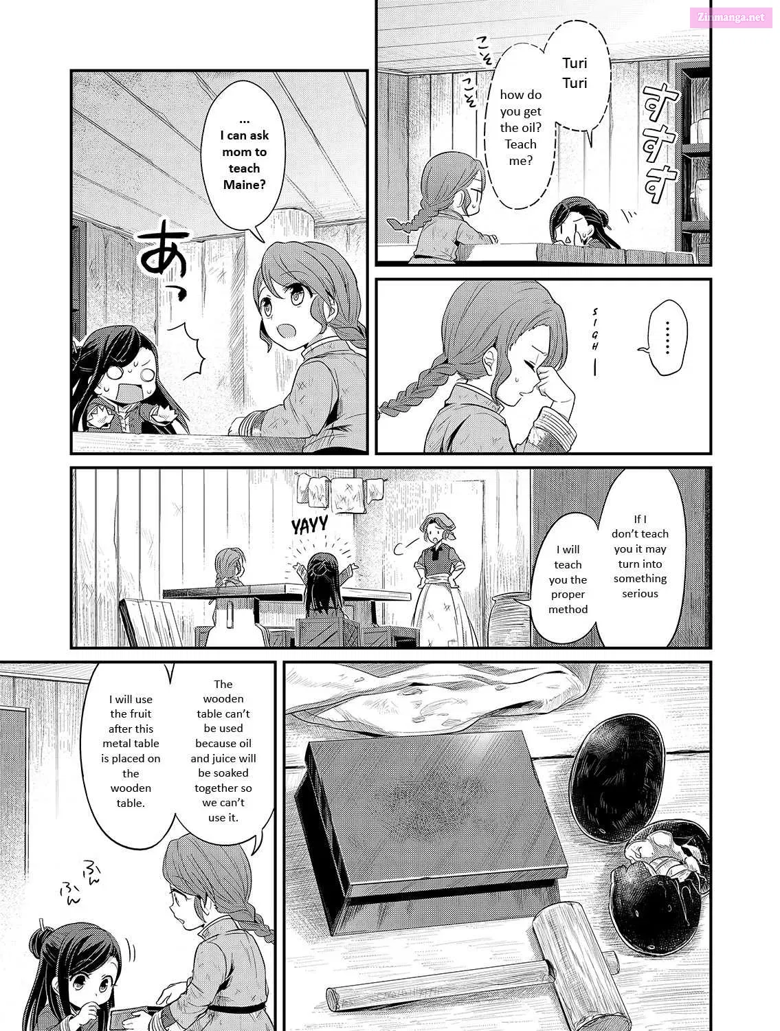 Honzuki no Gekokujou: Shisho ni Naru Tame ni wa Shudan o Erandeiraremasen—Dai 1-bu: Hon ga Nai nara Tsukureba Ii! Chapter 3 page 13 - MangaKakalot