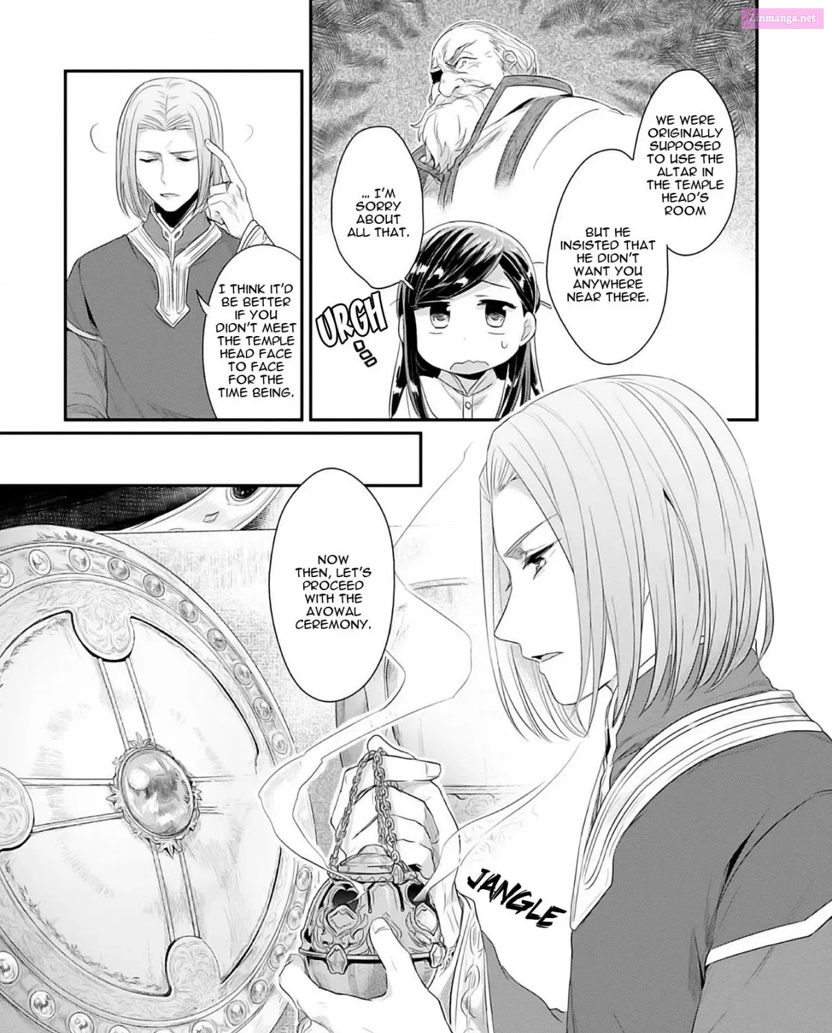 Honzuki no Gekokujou ~Shisho ni Naru Tame ni wa Shudan wo Erandeiraremasen~ Dai 2-bu 「Hon no Tamenara Miko ni Naru!」 Chapter 1 page 29 - MangaNelo