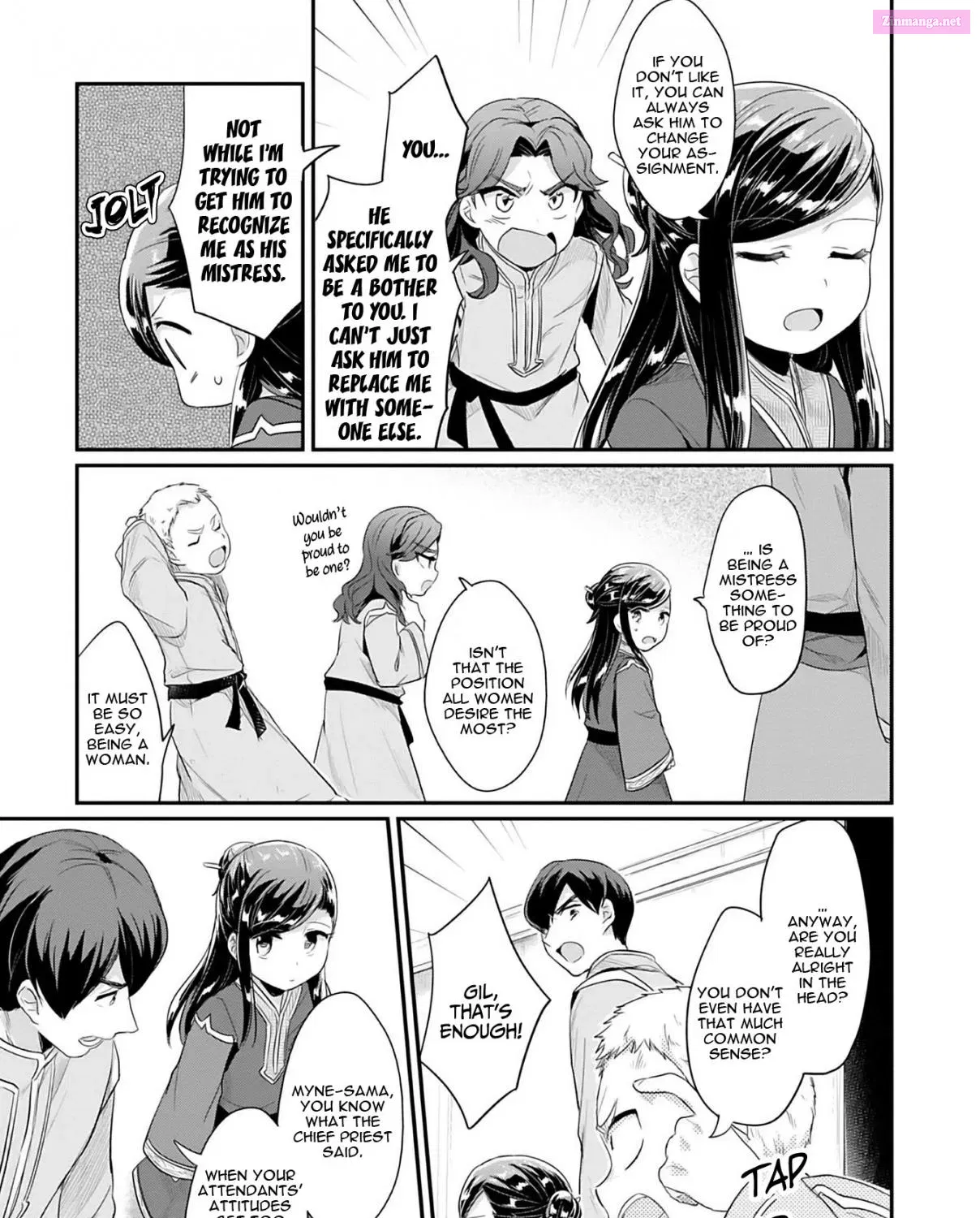 Honzuki no Gekokujou ~Shisho ni Naru Tame ni wa Shudan wo Erandeiraremasen~ Dai 2-bu 「Hon no Tamenara Miko ni Naru!」 Chapter 1 page 69 - MangaNelo