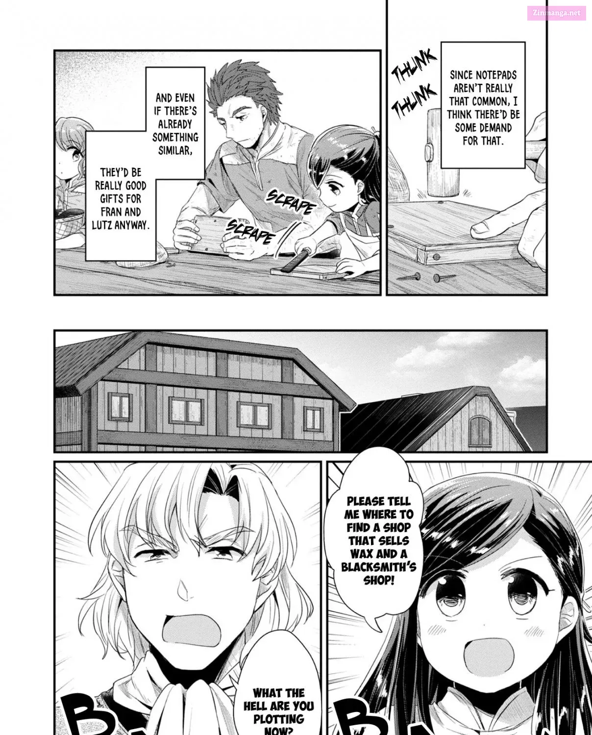 Honzuki no Gekokujou ~Shisho ni Naru Tame ni wa Shudan wo Erandeiraremasen~ Dai 2-bu 「Hon no Tamenara Miko ni Naru!」 Chapter 12 page 17 - MangaNelo