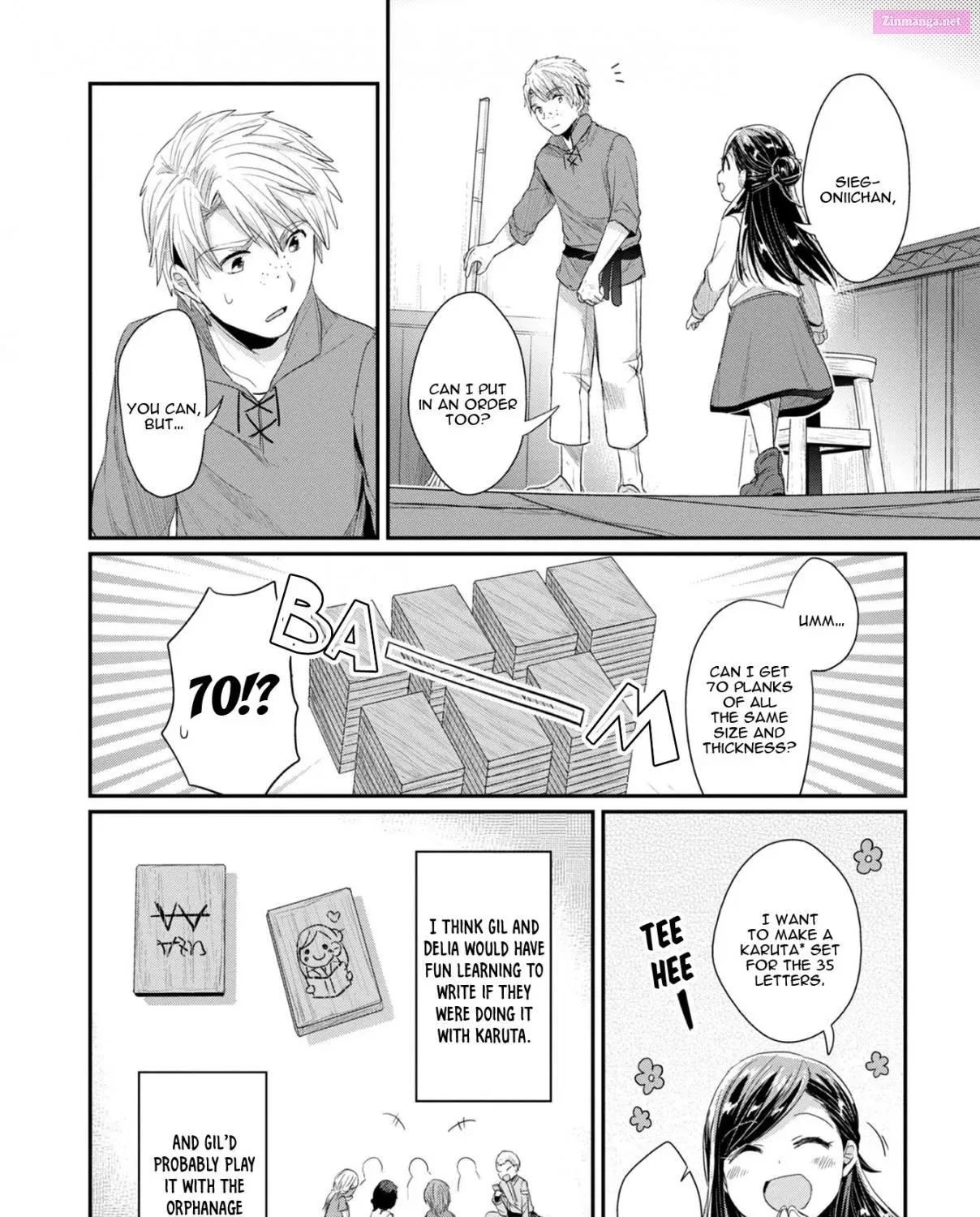 Honzuki no Gekokujou ~Shisho ni Naru Tame ni wa Shudan wo Erandeiraremasen~ Dai 2-bu 「Hon no Tamenara Miko ni Naru!」 Chapter 12 page 45 - MangaNelo