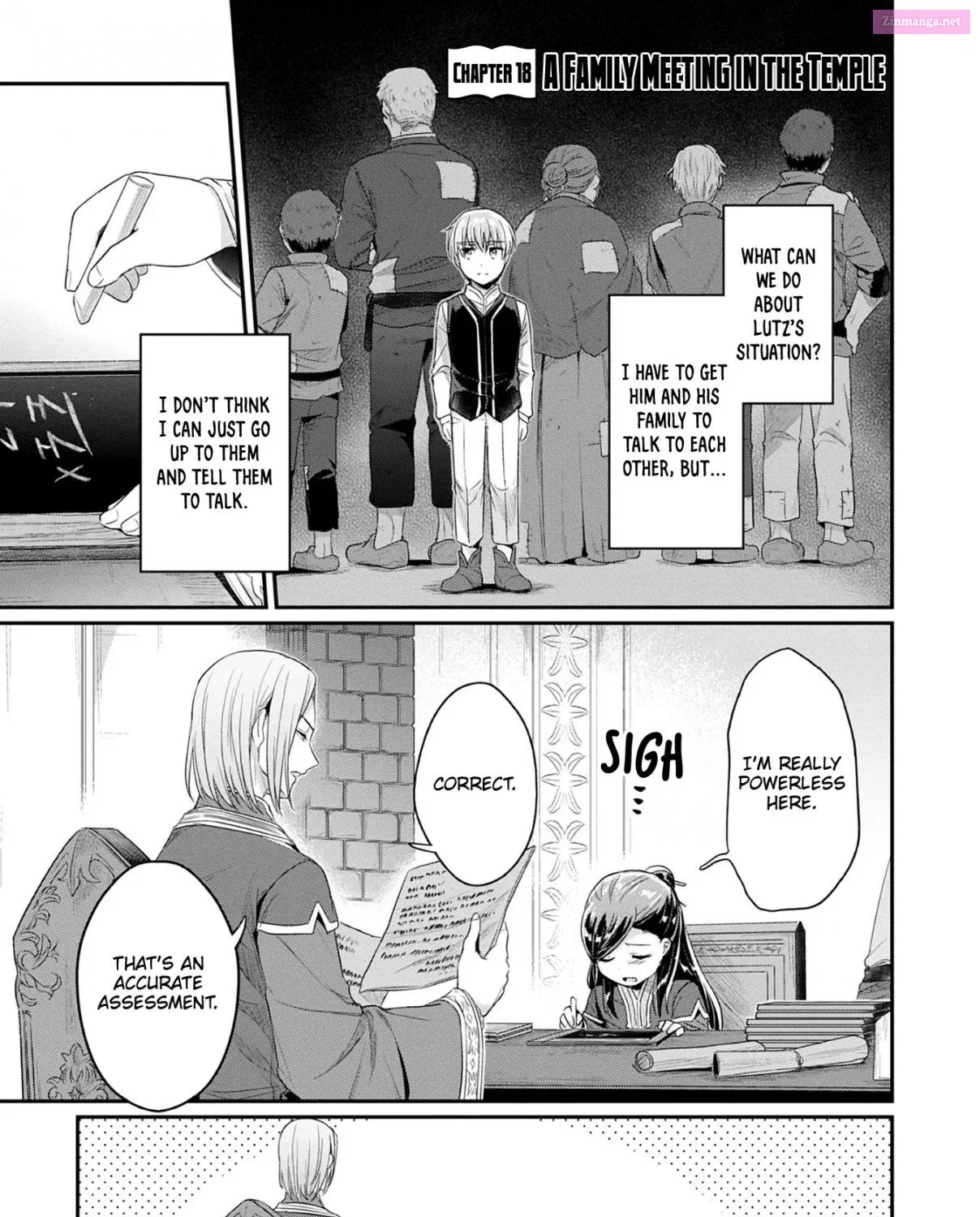 Honzuki no Gekokujou ~Shisho ni Naru Tame ni wa Shudan wo Erandeiraremasen~ Dai 2-bu 「Hon no Tamenara Miko ni Naru!」 Chapter 18 page 3 - MangaNelo