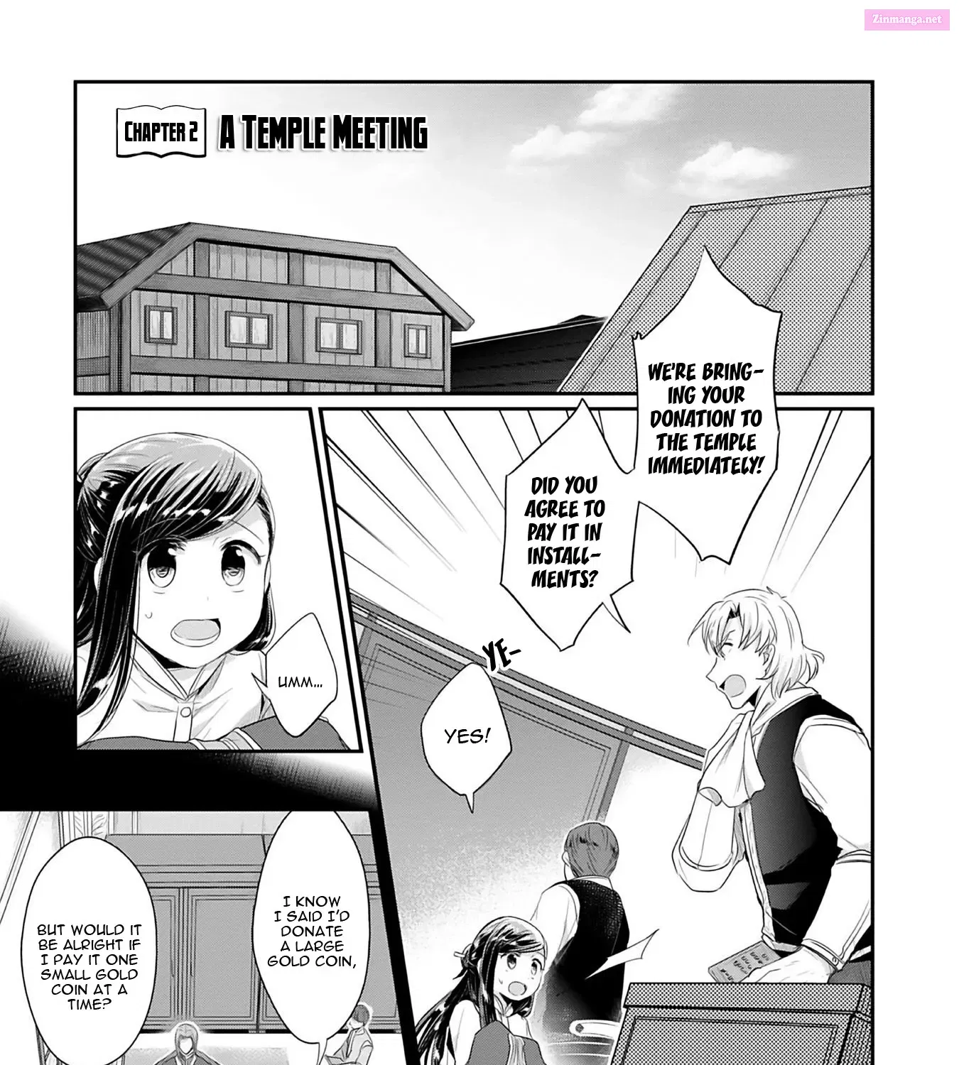 Honzuki no Gekokujou ~Shisho ni Naru Tame ni wa Shudan wo Erandeiraremasen~ Dai 2-bu 「Hon no Tamenara Miko ni Naru!」 Chapter 2 page 3 - MangaNelo