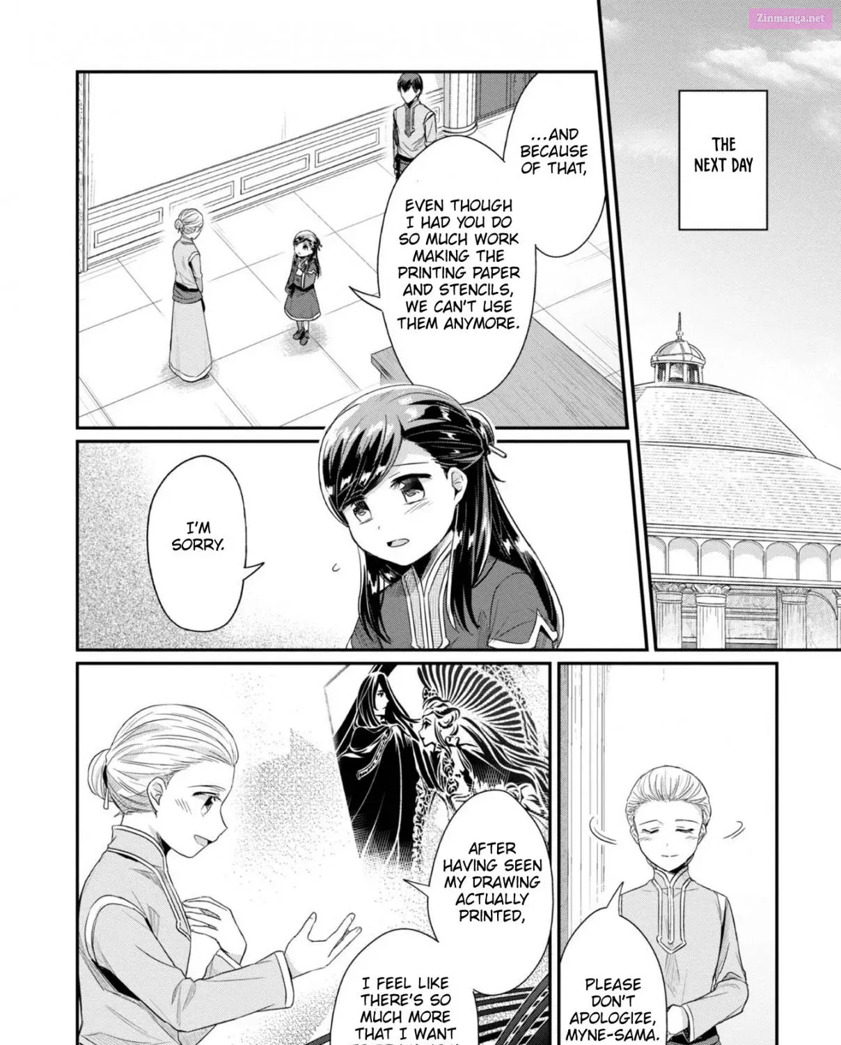 Honzuki no Gekokujou ~Shisho ni Naru Tame ni wa Shudan wo Erandeiraremasen~ Dai 2-bu 「Hon no Tamenara Miko ni Naru!」 Chapter 29 page 13 - MangaNelo