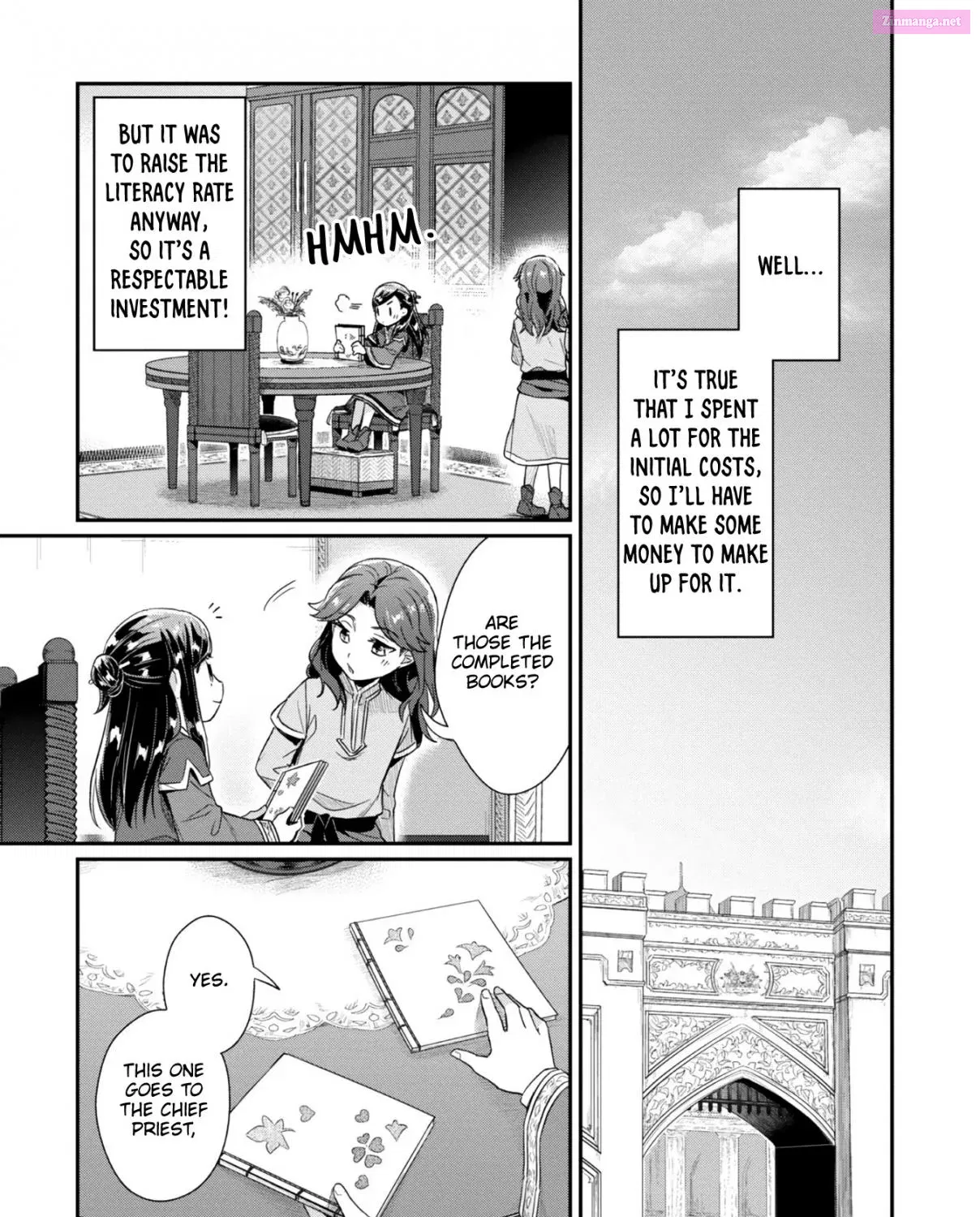 Honzuki no Gekokujou ~Shisho ni Naru Tame ni wa Shudan wo Erandeiraremasen~ Dai 2-bu 「Hon no Tamenara Miko ni Naru!」 Chapter 31 page 11 - MangaNelo