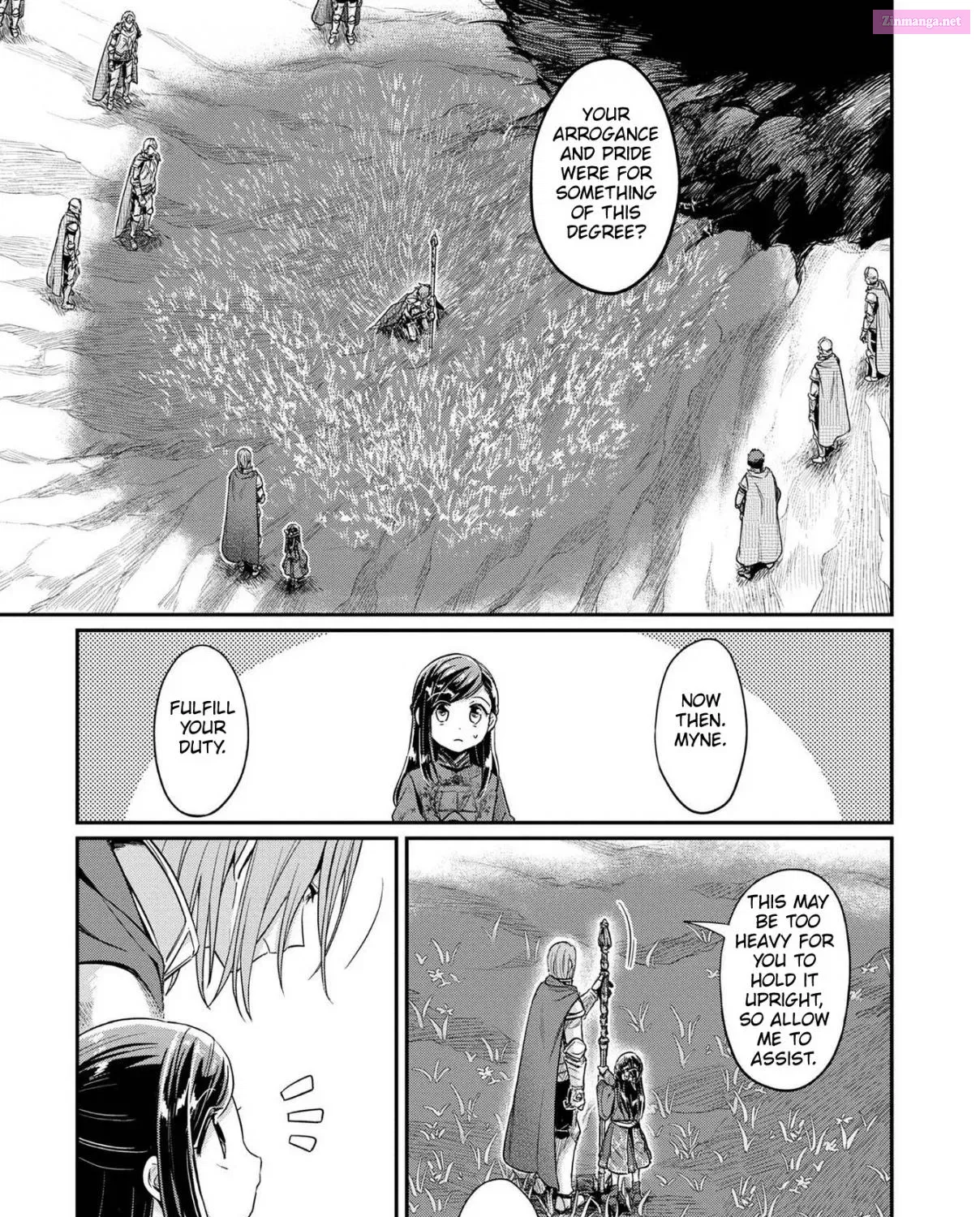 Honzuki no Gekokujou ~Shisho ni Naru Tame ni wa Shudan wo Erandeiraremasen~ Dai 2-bu 「Hon no Tamenara Miko ni Naru!」 Chapter 36 page 63 - MangaNelo