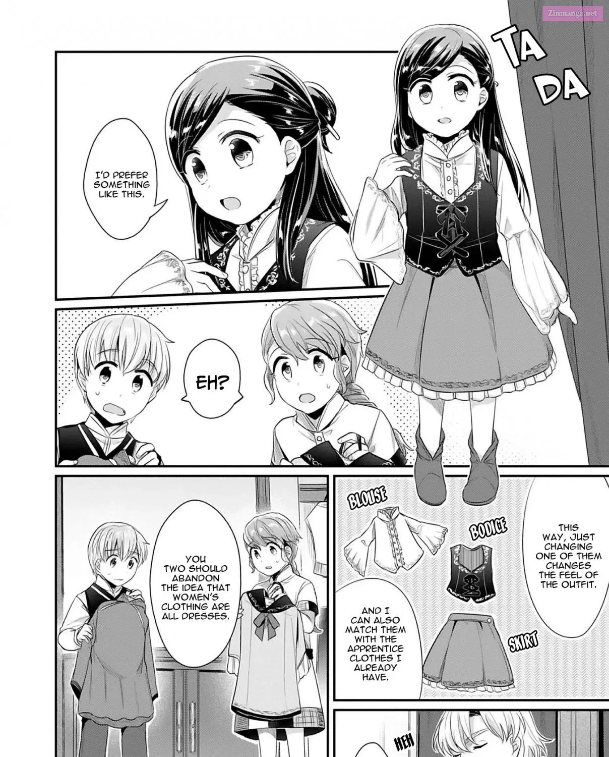 Honzuki no Gekokujou ~Shisho ni Naru Tame ni wa Shudan wo Erandeiraremasen~ Dai 2-bu 「Hon no Tamenara Miko ni Naru!」 Chapter 4 page 21 - MangaNelo