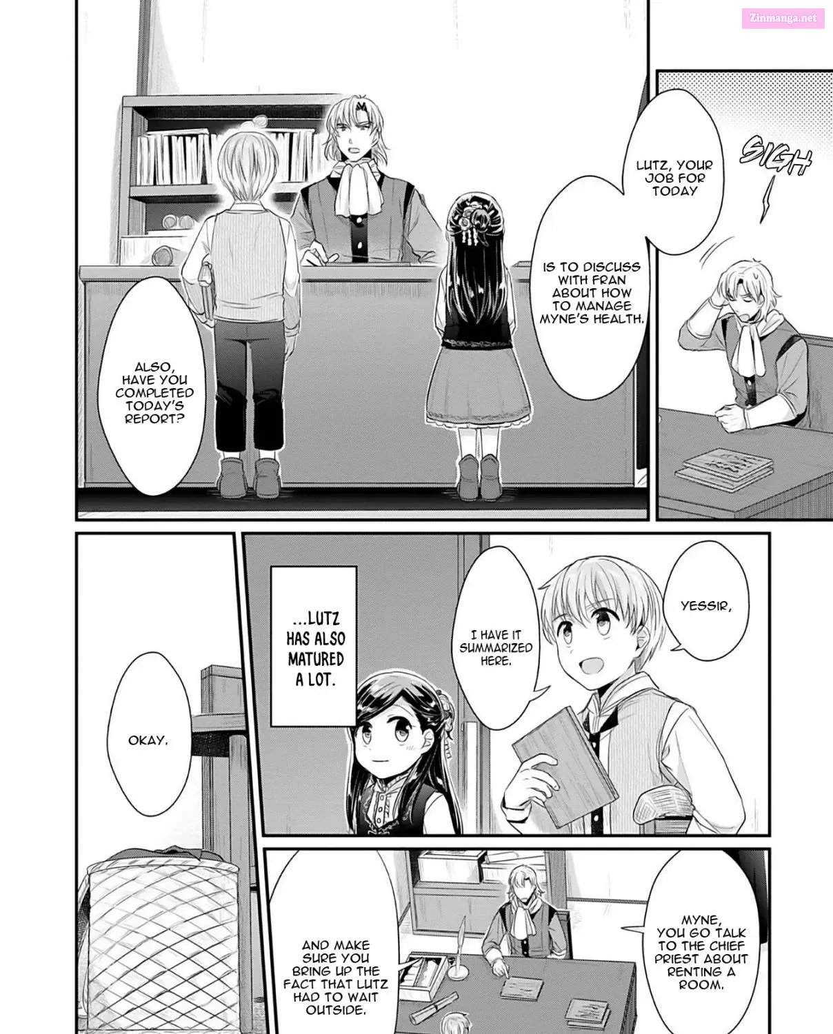 Honzuki no Gekokujou ~Shisho ni Naru Tame ni wa Shudan wo Erandeiraremasen~ Dai 2-bu 「Hon no Tamenara Miko ni Naru!」 Chapter 4 page 37 - MangaNelo