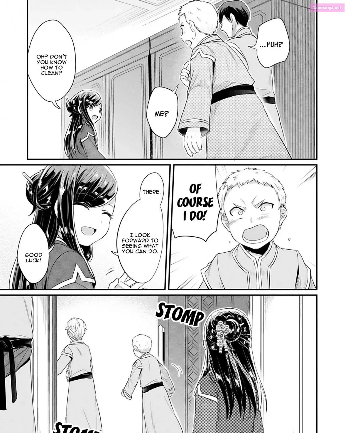 Honzuki no Gekokujou ~Shisho ni Naru Tame ni wa Shudan wo Erandeiraremasen~ Dai 2-bu 「Hon no Tamenara Miko ni Naru!」 Chapter 4 page 87 - MangaNelo