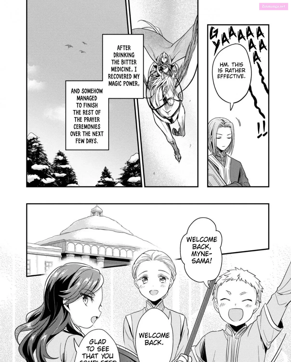 Honzuki no Gekokujou ~Shisho ni Naru Tame ni wa Shudan wo Erandeiraremasen~ Dai 2-bu 「Hon no Tamenara Miko ni Naru!」 Chapter 48 page 52 - MangaNelo