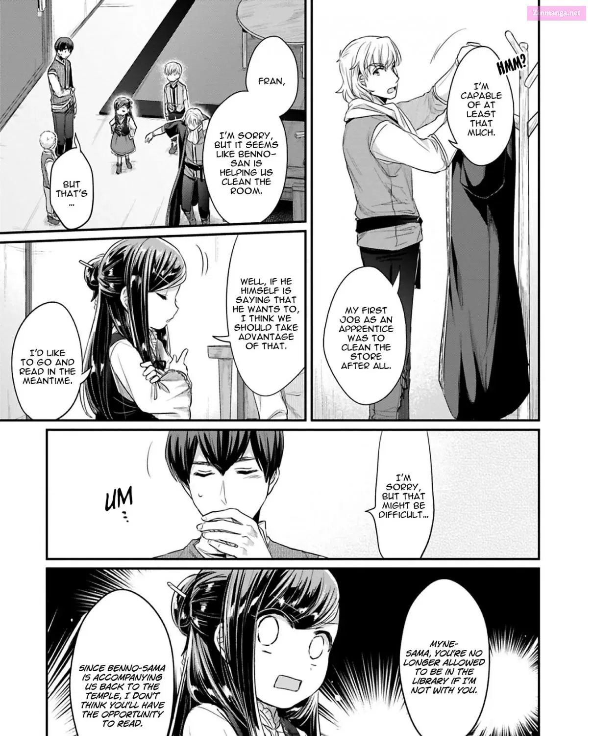 Honzuki no Gekokujou ~Shisho ni Naru Tame ni wa Shudan wo Erandeiraremasen~ Dai 2-bu 「Hon no Tamenara Miko ni Naru!」 Chapter 6 page 35 - MangaNelo