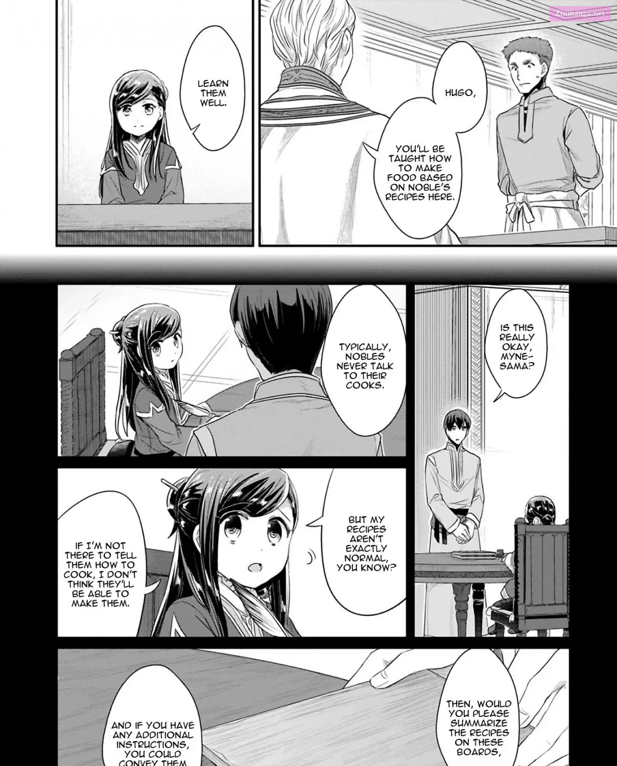 Honzuki no Gekokujou ~Shisho ni Naru Tame ni wa Shudan wo Erandeiraremasen~ Dai 2-bu 「Hon no Tamenara Miko ni Naru!」 Chapter 6 page 49 - MangaNelo