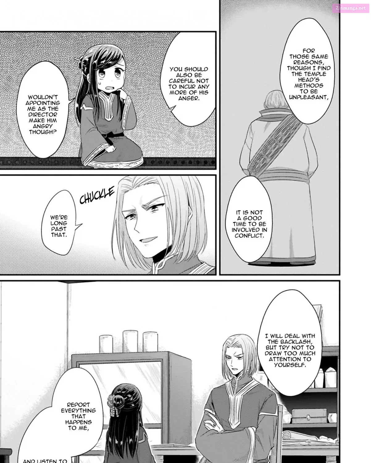 Honzuki no Gekokujou ~Shisho ni Naru Tame ni wa Shudan wo Erandeiraremasen~ Dai 2-bu 「Hon no Tamenara Miko ni Naru!」 Chapter 9 page 68 - MangaNelo