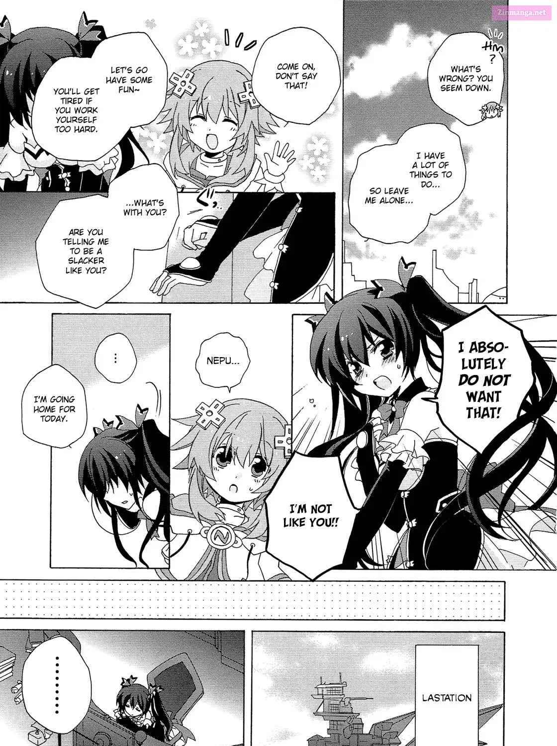 Hyperdimension Neptunia: The Animation - (Dna Comic Anthology) Chapter 14 page 9 - MangaNelo