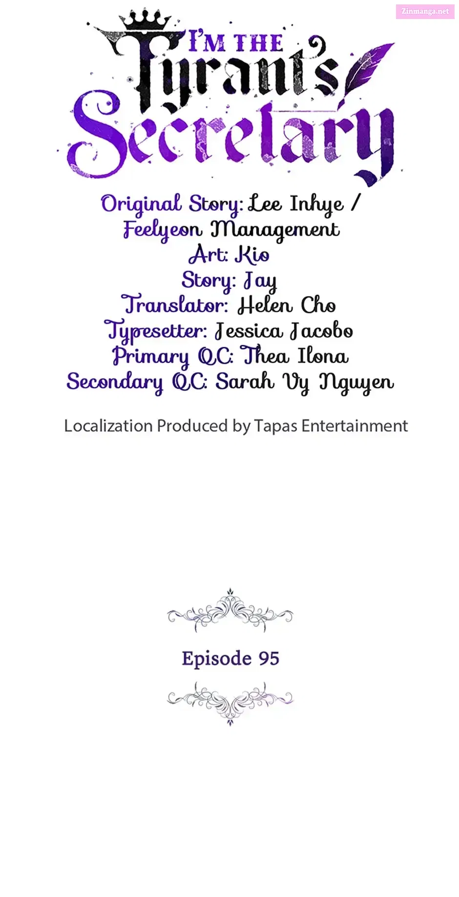 I Became the Tyrant’s Secretary Chapter 95 page 54 - MangaKakalot