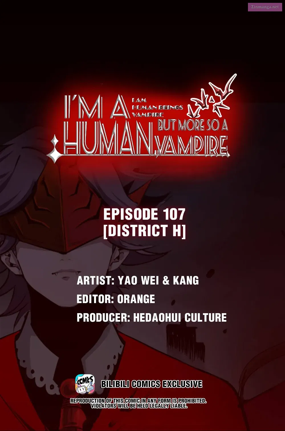 I’m a Human, but More of a Vampire Chapter 112 page 1 - MangaNelo