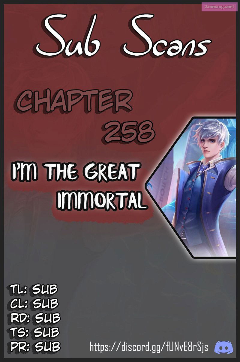 I’m The Great Immortal Chapter 258 page 1 - MangaNelo