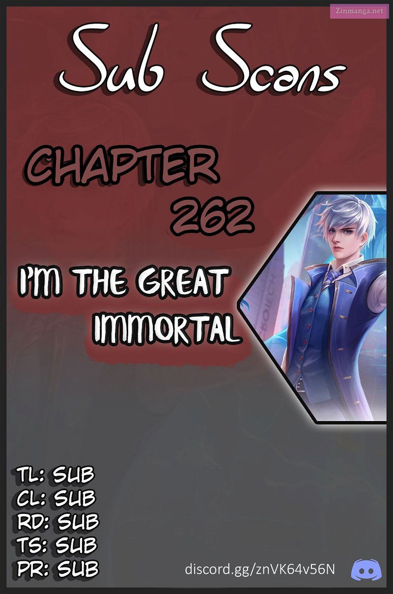 I’m The Great Immortal Chapter 262 page 1 - MangaNelo