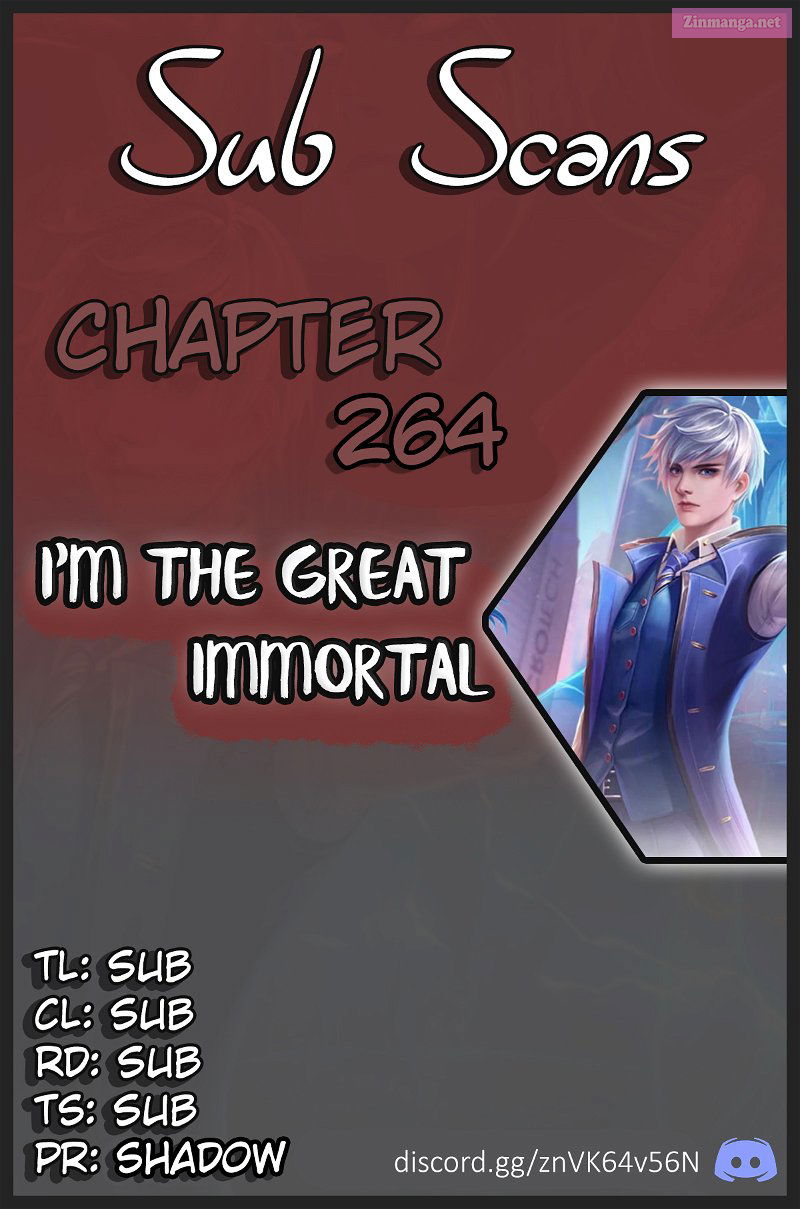 I’m The Great Immortal Chapter 264 page 1 - MangaNelo