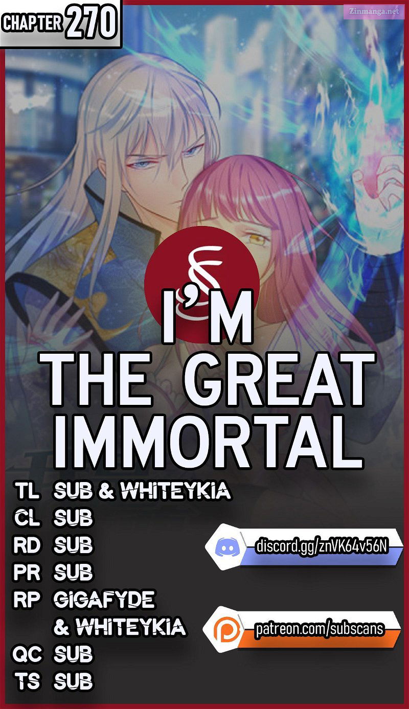 I’m The Great Immortal Chapter 270 page 1 - Mangabat