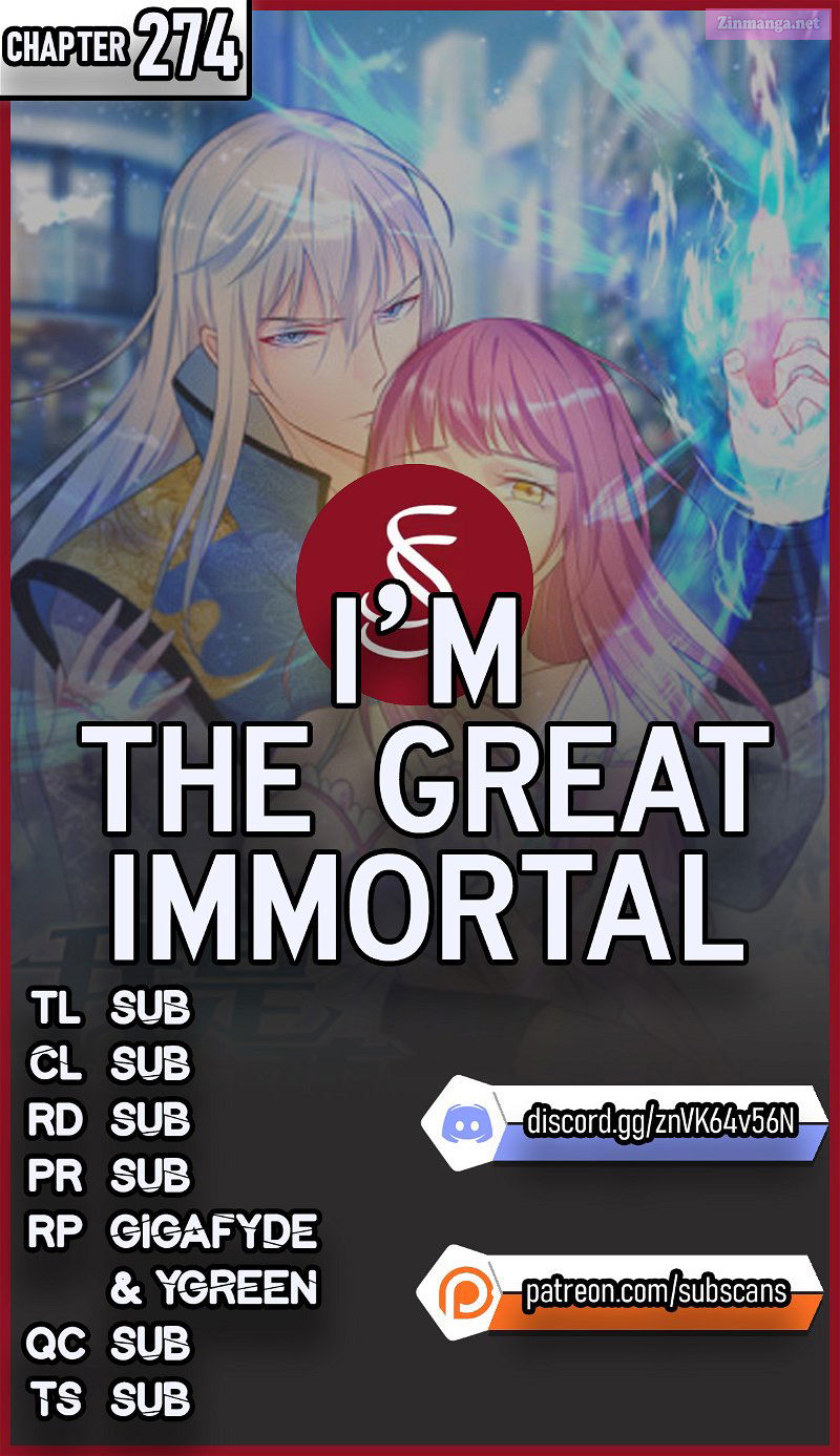 I’m The Great Immortal Chapter 274 page 1 - MangaKakalot