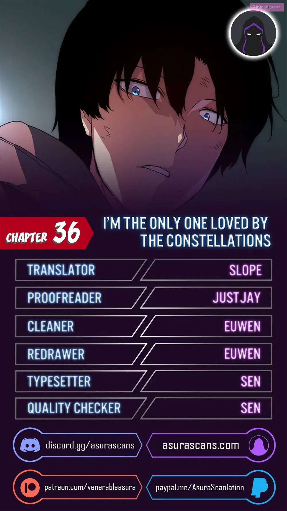 I’m the Only One Loved by the Constellations! Chapter 36 page 1 - MangaKakalot