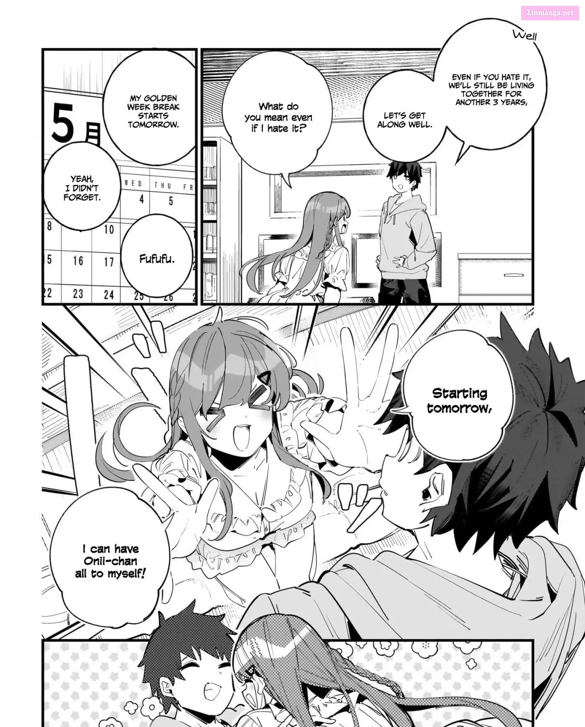 Imouto wa Kanojo ni Dekinai no ni Chapter 4 page 37 - MangaNato