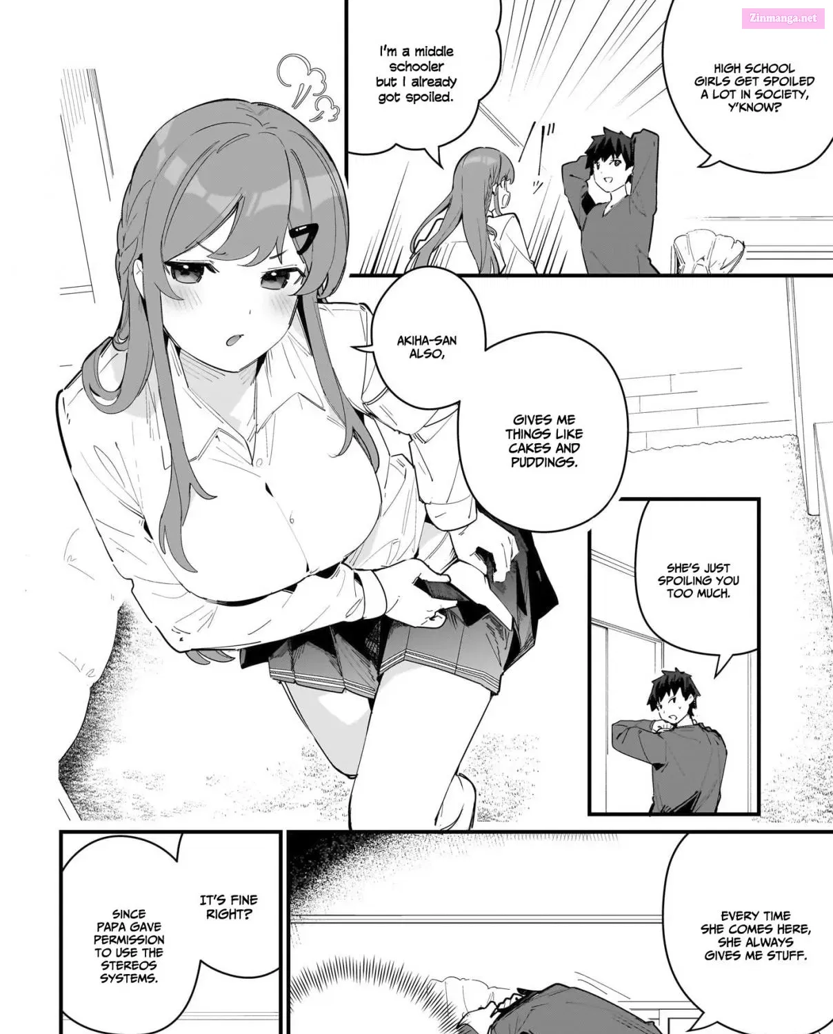 Imouto wa Kanojo ni Dekinai no ni Chapter 5 page 8 - MangaNato