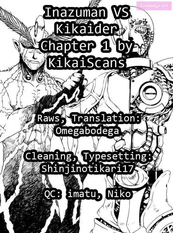 Inazuman VS Kikaider Chapter 1 page 33 - MangaNelo