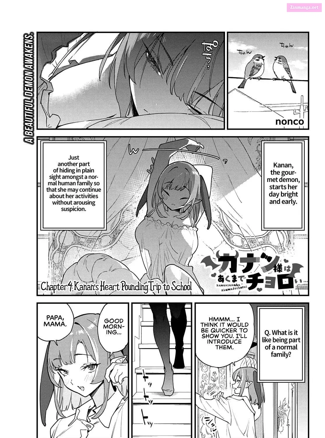 Kanan-sama wa Akumade Choroi Chapter 4 page 2 - MangaKakalot