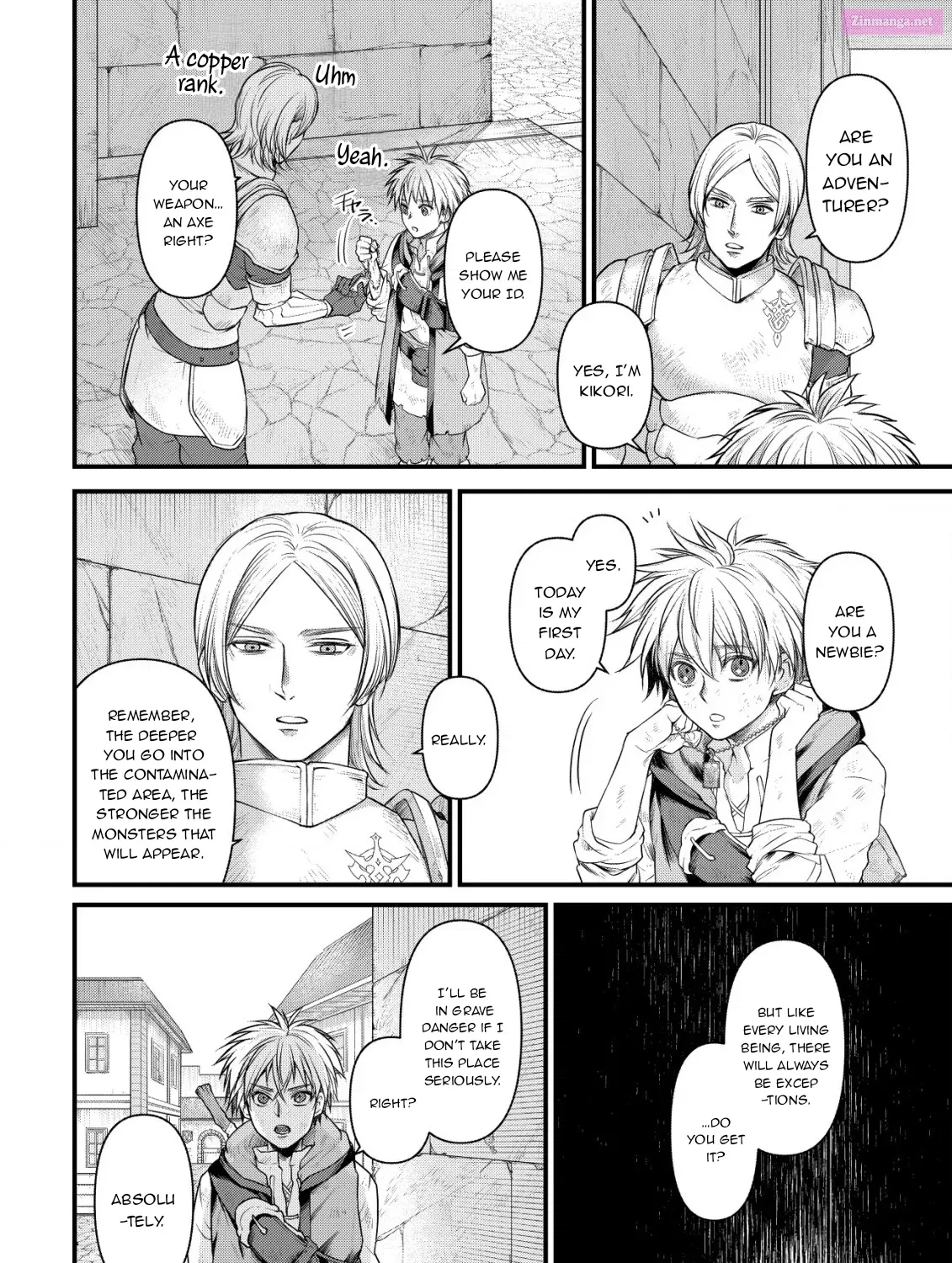 Kikori no Isekai Tan ~Tensei shita Shounen wa, Ono 1-pon de Nariagaru~ Chapter 1 page 50 - MangaNelo