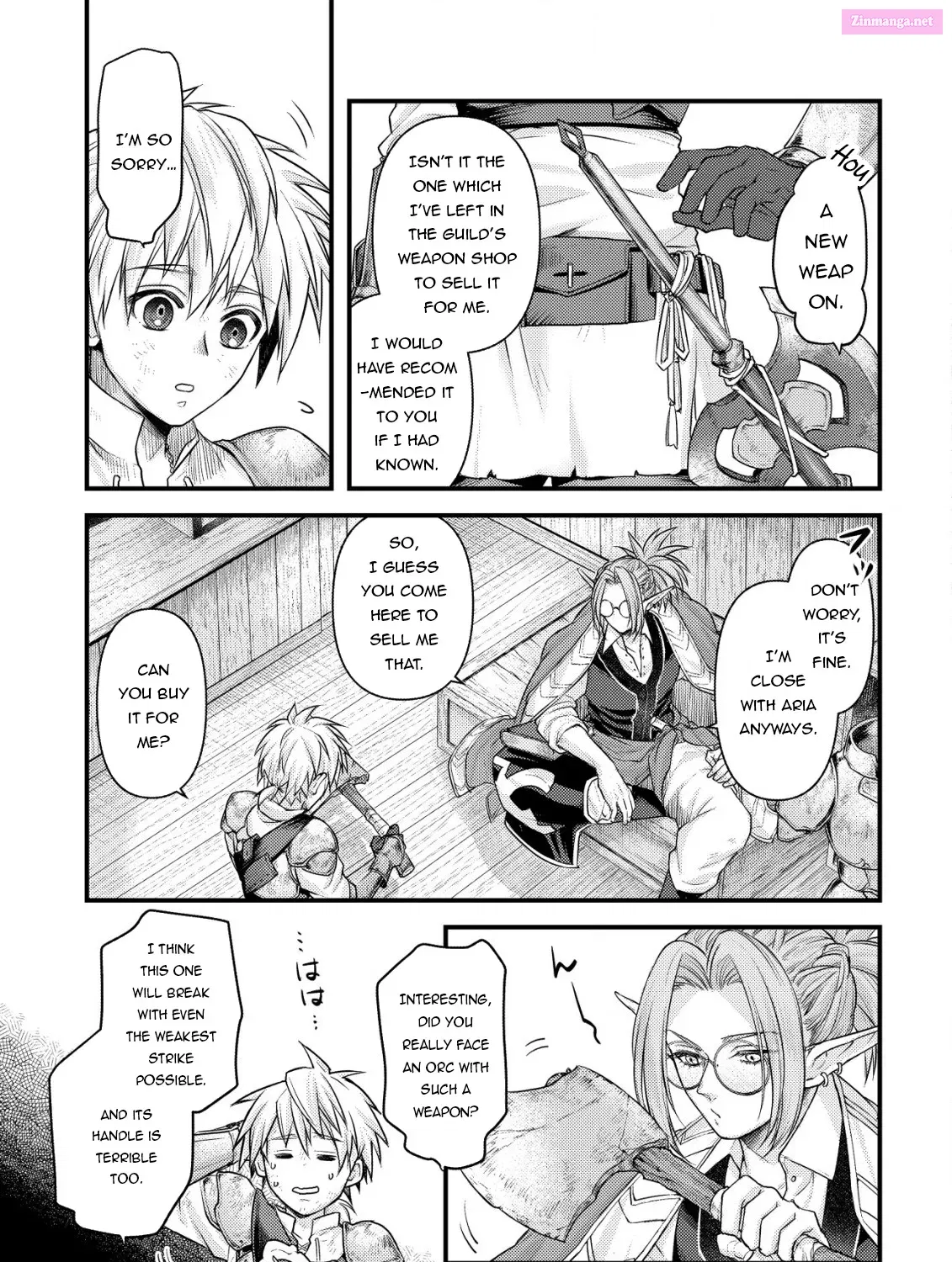 Kikori no Isekai Tan ~Tensei shita Shounen wa, Ono 1-pon de Nariagaru~ Chapter 6 page 36 - MangaNelo