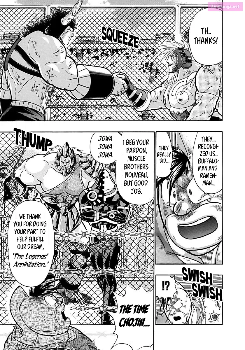 Kinnikuman II Sei: Ultimate Chojin Tag Arc Chapter 150 page 7 - MangaKakalot