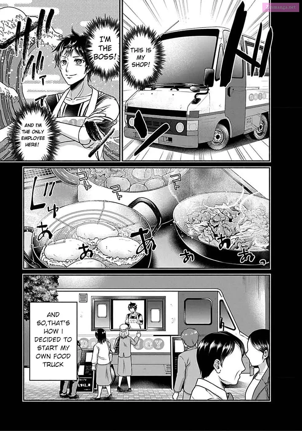 Kitchen Car "Deli-joy" - Shasou Kara Isekai e Umaimono Mitsuyu Hanbaichuu! Chapter 0 page 9 - MangaKakalot