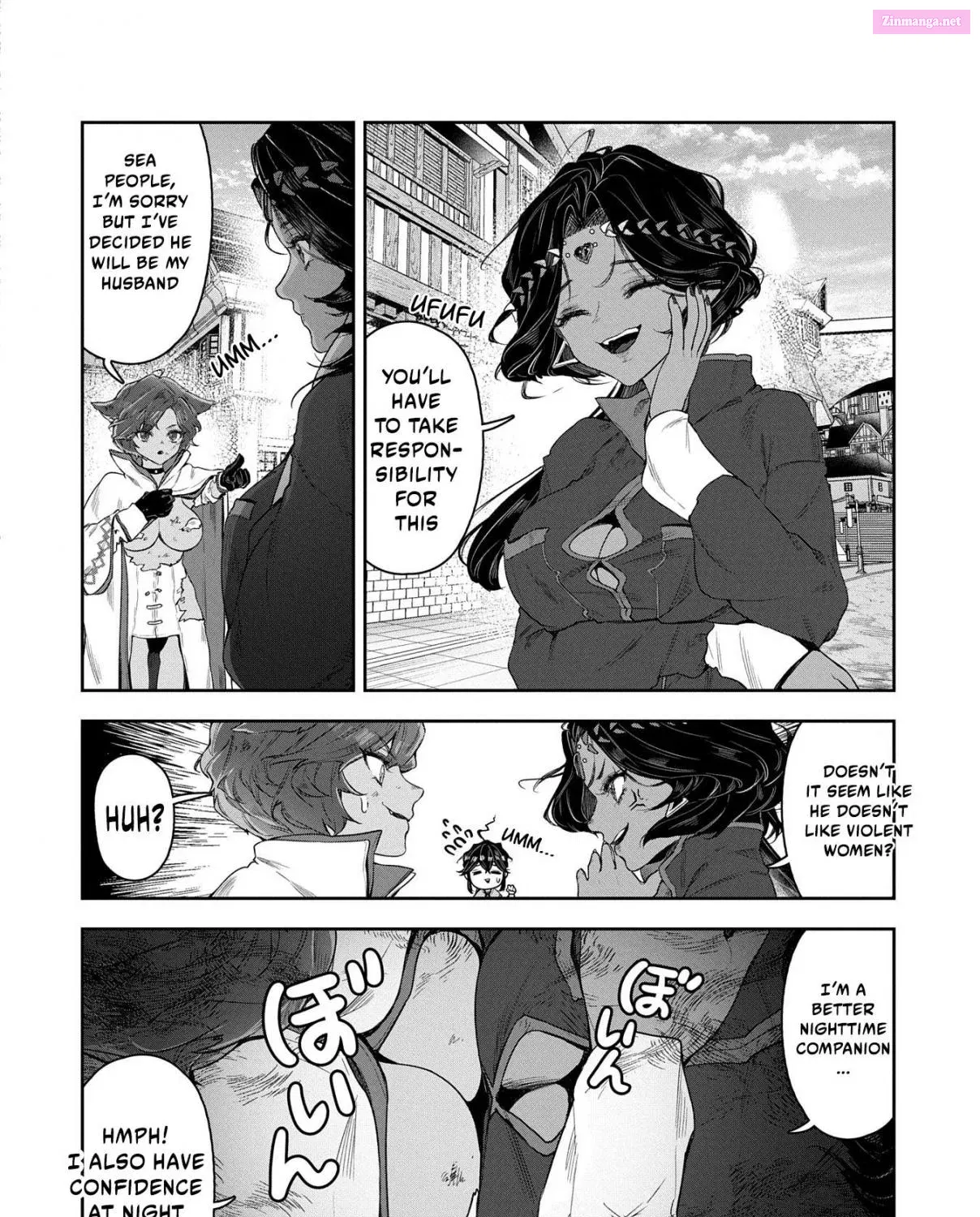 Kuni ni Saikyou no Barrier wo Hattara Heiwa ni Narisugite Tsuihousaremashita ~Ore no Mahou ga Yabasugite, Bijo to Mazoku ni Kakomarerun da ga!?~ Chapter 5 page 46 - Mangabat